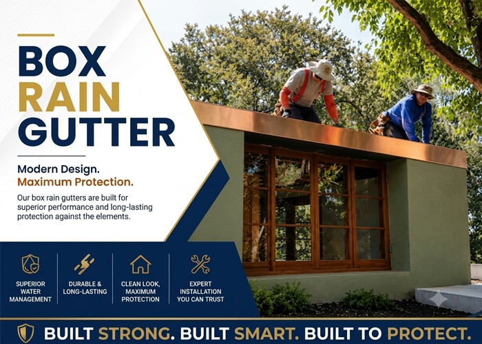 Box Rain Gutter